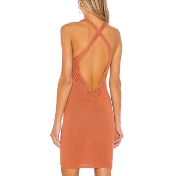 Free People Knockout Swit Slip Sweater Dress In Sun Blossom - Picture 5 of 6